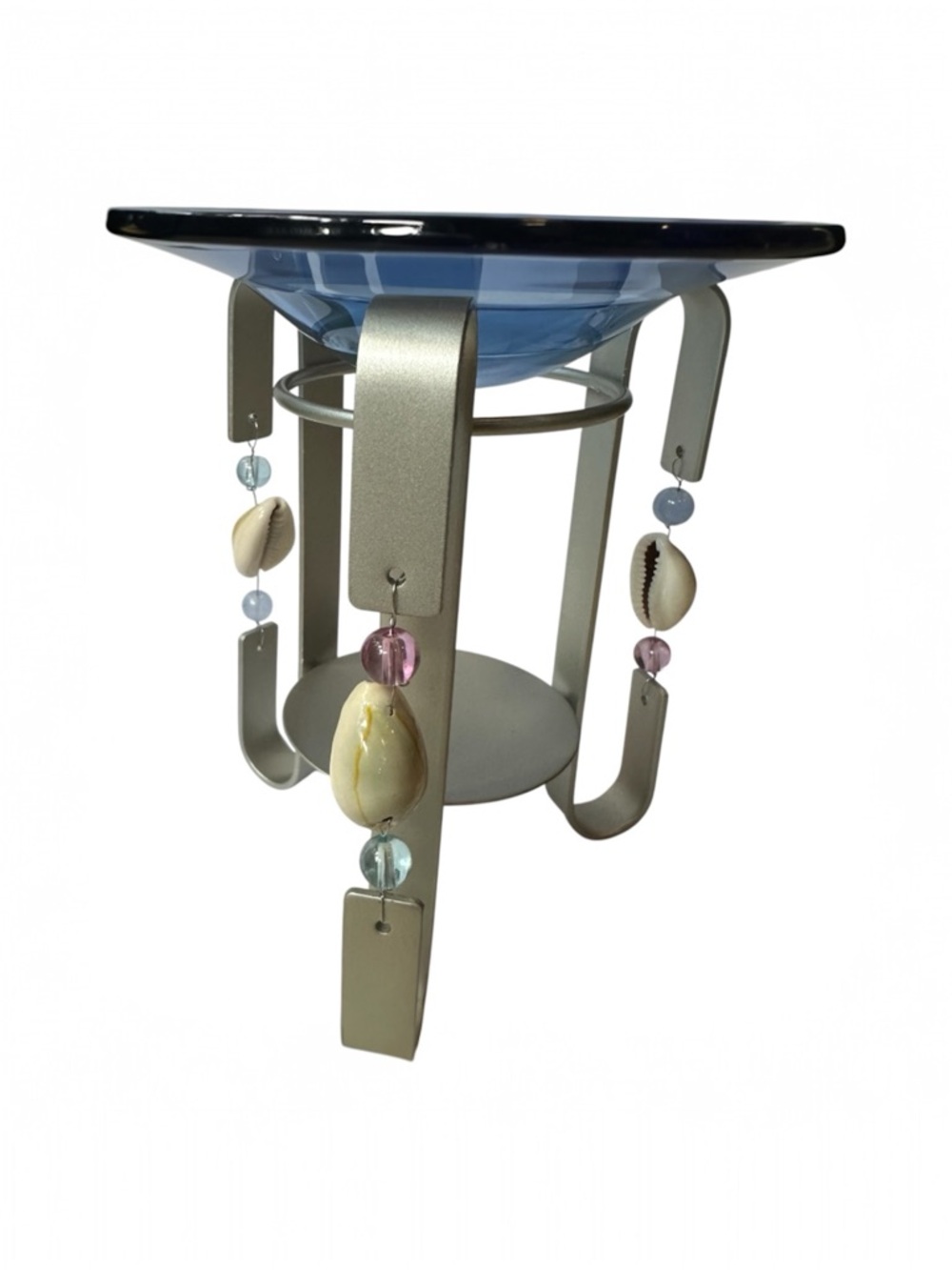 NEW Retired PartyLite Beachwalk Aroma Melts Wax Warmer Shell Candle Holder